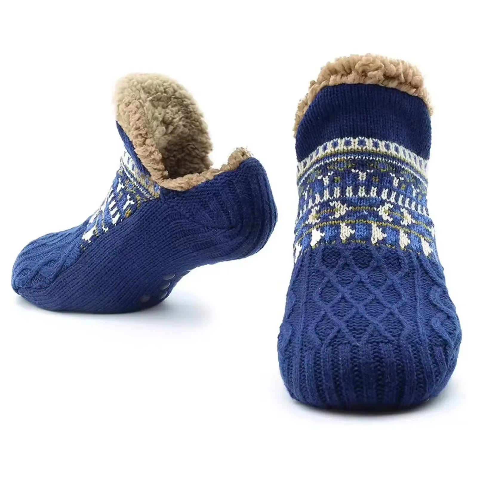 Fall and Winter Floor Socks Home Warm Women Men Socks Snow Socks Sleep Carpet Socks Slippers Socks Men Non-Slip Yoga Socks 2024