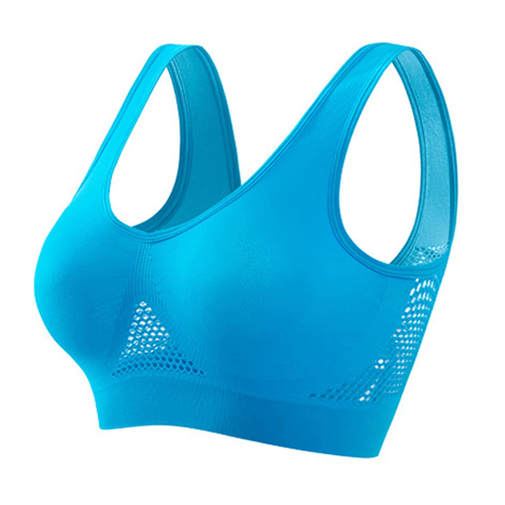 Beautiful Back Sports Bra Shockproof Running Fitness Anti-Sagging Upper Collection Soft Support High-Strength Women'S Yoga Vest