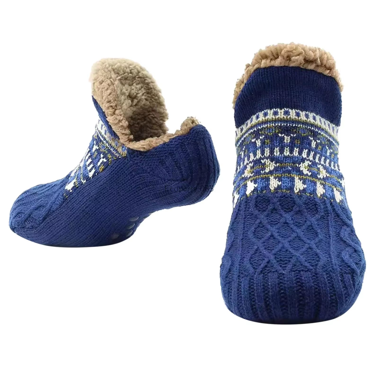 Fall and Winter Floor Socks Home Warm Women Men Socks Snow Socks Sleep Carpet Socks Slippers Socks Men Non-Slip Yoga Socks 2024