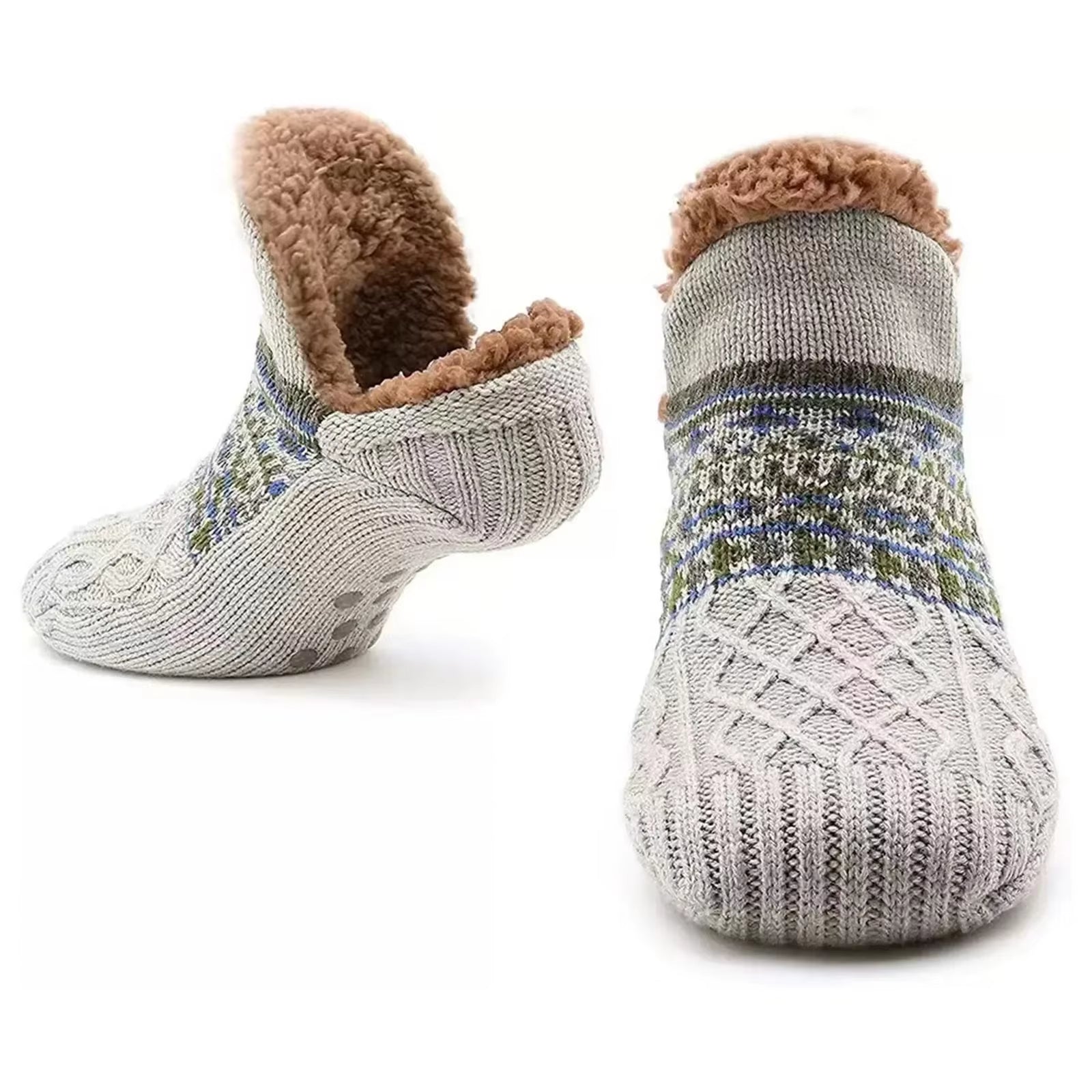 Fall and Winter Floor Socks Home Warm Women Men Socks Snow Socks Sleep Carpet Socks Slippers Socks Men Non-Slip Yoga Socks 2024