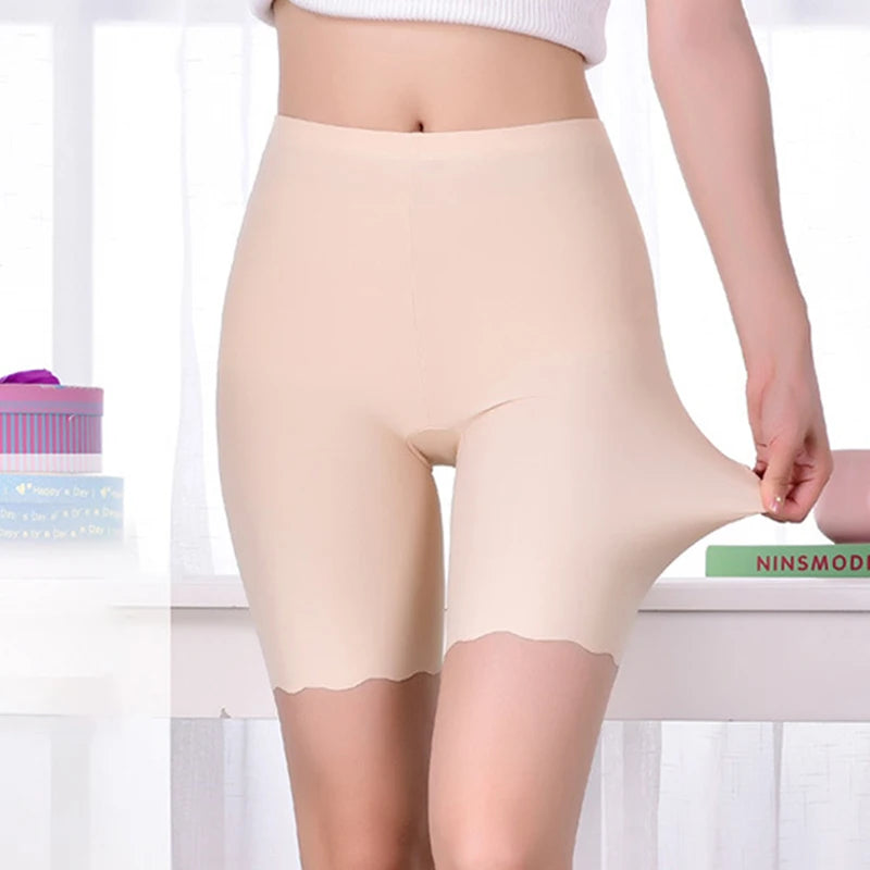 Seamless Safety Short Pants Summer Women plus Size Boxers for Female anti Rub Safety Shorts under Skirt Panties Underwear 3XL