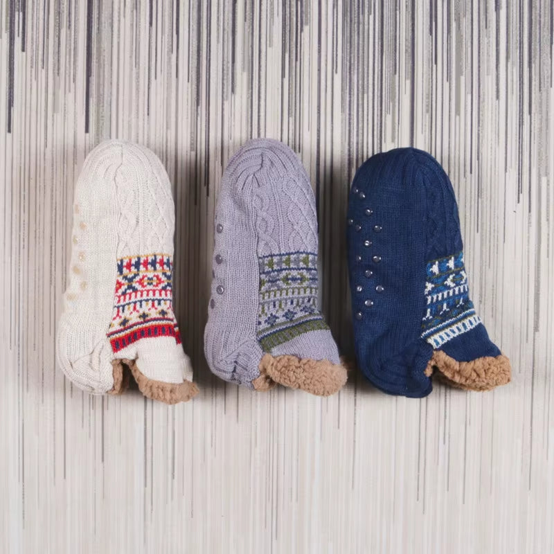 Fall and Winter Floor Socks Home Warm Women Men Socks Snow Socks Sleep Carpet Socks Slippers Socks Men Non-Slip Yoga Socks 2024