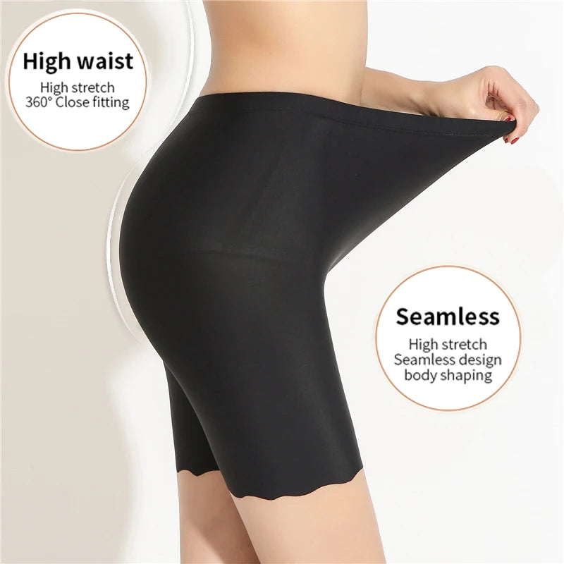 Seamless Safety Short Pants Summer Women plus Size Boxers for Female anti Rub Safety Shorts under Skirt Panties Underwear 3XL
