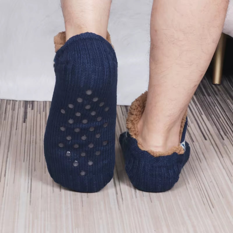 Fall and Winter Floor Socks Home Warm Women Men Socks Snow Socks Sleep Carpet Socks Slippers Socks Men Non-Slip Yoga Socks 2024